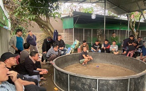 Cảnh sát đồng loạt đột kích khu vực sau nhà của Hồ Anh Quyết, bắt 28 người