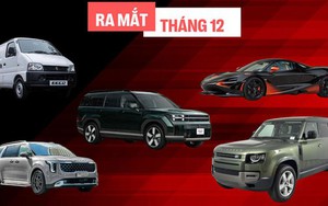 Điểm danh loạt xe ra mắt Việt Nam tháng cuối năm: Trải dài nhiều phân khúc, có cả siêu xe, thêm một mẫu tải van lần đầu xuất hiện