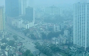 Hà Nội ô nhiễm không khí từ sáng tới đêm