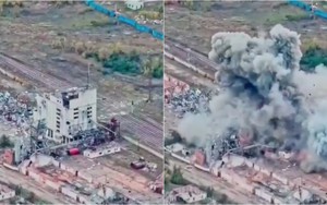 Cuộc không kích bằng bom GBU-62 phá hủy trung tâm điều khiển UAV ở Volchansk