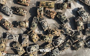 Số lượng khổng lồ xe tăng Nga viện trợ Syria bị loại bỏ không thương tiếc