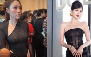 Em gái Trấn Thành hở bạo hơn cả Ngọc Trinh, bị bạn trai bỏ rơi ở sự kiện