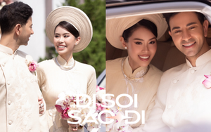 Toàn cảnh đám cưới xa hoa của Tiên Nguyễn: Cô dâu đeo kim cương, ngồi Rolls-Royce về nhà chồng, Hà Tăng và cả gia đình tỷ phú góp mặt!