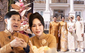 Lần đầu chia sẻ chuyện gả con, vợ chồng tỷ phú Johnathan Hạnh Nguyễn xúc động: “Con hứa mỗi tuần về thăm 3 lần, về ăn cơm nhà"