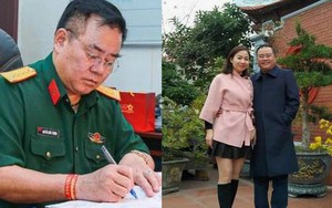 Nhan sắc vợ kém 13 tuổi của nam Đại tá là NSND, nguyên Giám đốc Nhà hát Chèo Quân đội