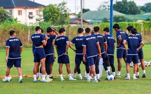 U22 Malaysia được gia cố hàng phòng ngự trước cuộc so tài với Việt Nam