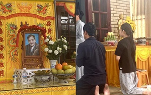 Vợ 4 đưa con gái về chịu tang Thương Tín