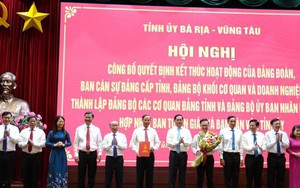 5 ủy viên Ban Thường vụ Tỉnh ủy Bà Rịa - Vũng Tàu xin nghỉ trước tuổi