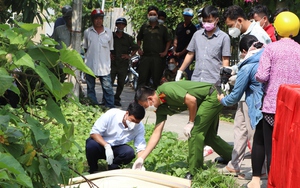 CLIP: Khám nghiệm thi thể người phụ nữ nổi trên sông