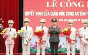 6 cán bộ cấp tá của Công an tỉnh Thái Bình xin nghỉ hưu sớm