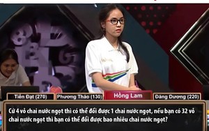 Phép tính làm khó cả 4 thí sinh Đường lên đỉnh Olympia