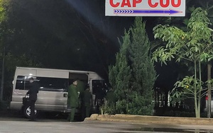 Công an đến làm việc tại Bệnh viện II Lâm Đồng trong đêm