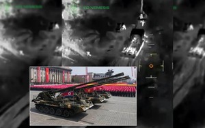 Pháo tự hành Koksan đầu tiên bị phá hủy khi mới tham chiến chưa lâu