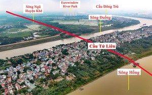Đầu tuần tới, Hà Nội họp chốt chủ trương xây 3 cây cầu vượt sông Hồng hơn 45.000 tỷ đồng, bao gồm cả cầu Tứ Liên do Vingroup đề xuất xây dựng