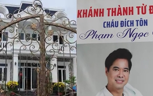 Choáng ngợp nhà từ đường của Ngọc Sơn, xa hoa như một cung điện