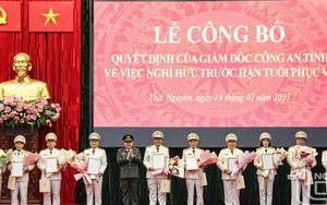 Nhiều lãnh đạo công an ở Thái Nguyên xin nghỉ hưu trước thời hạn