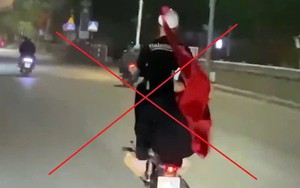 Tịch thu phương tiện, phạt tiền nam thanh niên "bốc đầu" xe máy qua tin báo của người dân