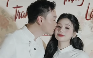 Nam diễn viên Vbiz lần đầu công bố ảnh bên trong lễ ăn hỏi với vợ streamer gợi cảm, hé lộ thông tin đám cưới