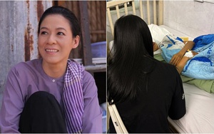 Nữ nghệ sĩ được yêu mến bị tai nạn trên đường đi đón con, hoàn cảnh rất khó khăn