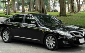 Hyundai Genesis 2010 rao bán chỉ gần 600 triệu đồng nhưng vẫn đắt hơn E-Class hoặc 5-Series cùng đời