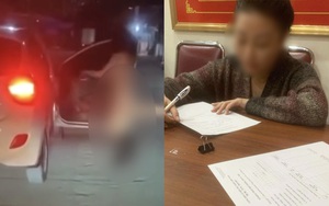 Danh tính người phụ nữ không mặc đồ rơi khỏi xe ô tô ở Nghệ An