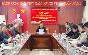 Ba cán bộ thuộc Ban Thường vụ Tỉnh ủy Bắc Giang quản lý xin nghỉ hưu trước tuổi