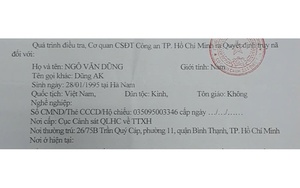 Công an TP HCM truy nã Dũng AK trong vụ gây rối tại White Palace
