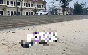 Thi thể nam giới nghi người nước ngoài mất tích trôi dạt vào bờ biển