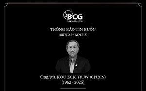 Chủ tịch Hội đồng Quản trị Tập đoàn Bamboo Capital đột ngột từ trần