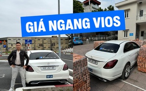 Rao Mercedes-Benz C 200 giá 540 triệu đồng ngang Vios mới, thầy dạy lái xe hot MXH chia sẻ: 'Mới sắm dàn xe mới nên bán'