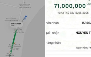 Vụ chuyển tiền Grab từ 71 ngàn thành 71 triệu đồng: Tài xế Grab phải trả tiền lại cho nữ hành khách