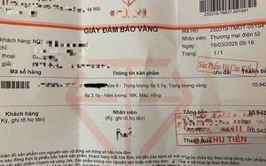 Từ vụ mua nhẫn vàng online tưởng 0,9 chỉ nhưng nhận 0,6 chỉ, luật sư khuyến cáo gì?