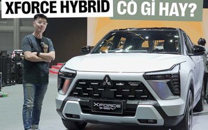 Sờ tận tay Mitsubishi Xforce HEV nhiều người Việt mong chờ: Máy hybrid 114 mã lực, ADAS ngay từ bản tiêu chuẩn, dễ làm khó Yaris Cross