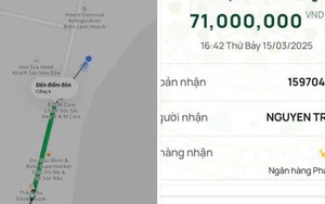 Diễn biến mới nhất vụ đi xe ôm hết 71 nghìn chuyển nhầm 71 triệu đồng