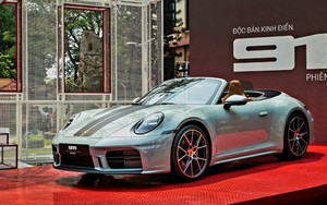Chi tiết Porsche 911 Carrera bản mui trần mới tại Việt Nam