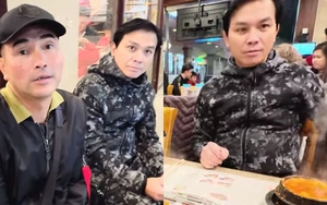 Mạnh Quỳnh đi ăn làm hành động này, đàn em thốt lên: “Trời ơi”