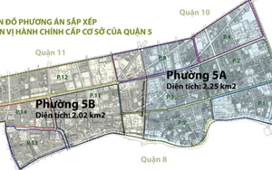 TP HCM: Quận 5 đề xuất sắp xếp 10 phường thành 2 phường
