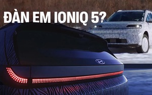 Hyundai nhá hàng SUV lạ, có thể là Ioniq 4: Dáng bo tròn, đèn hậu 3D uốn cong khác hẳn Ioniq 5 đang bán tại Việt Nam