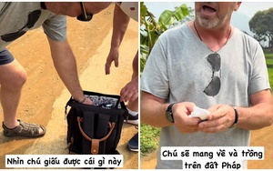 Lần đầu nếm loại quả bán đầy đường của người Việt, khách Tây có hành động lạ khiến ai cũng phì cười