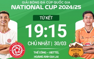 Lịch thi đấu và trực tiếp bóng đá hôm nay 30/3