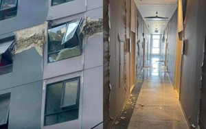 Người Thái Lan sợ hãi, không dám về nhà vì hàng ngàn chung cư đã bị nứt toác khắp nơi sau động đất