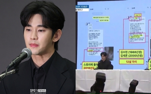 Kim Soo Hyun tố gia đình Kim Sae Ron ngụy tạo tin nhắn, tuyên bố khởi kiện 209 tỷ giữa họp báo
