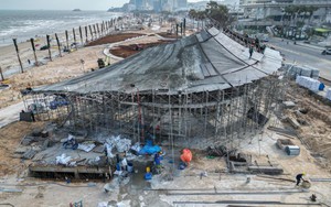 Thi công 'thần tốc', dự án chỉnh trang bãi biển đẹp nhất Vũng Tàu sắp về đích
