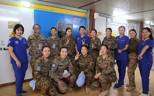 'Bóng hồng' quân nhân Việt Nam tại căn cứ quân sự Liên hợp quốc