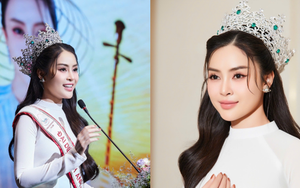 Hoa hậu Lý Kim Thảo diện áo dài 7000 USD ở Bạc Liêu, nhận nhiệm vụ mới