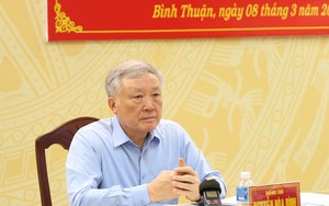 Đoàn kiểm tra của Bộ Chính trị làm việc tại Bình Thuận