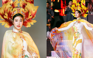 Hoa hậu Đoàn Thiên Ân làm vedette