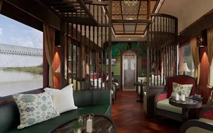 Soi toa tàu hạng sang "Hoa Phượng Đỏ" đang gây sốt: Ghế ngồi sofa, wifi miễn phí, quầy bar với nhạc công