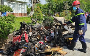 Vụ cháy nhà, 4 người tử vong: Nghe thấy tiếng kêu cứu, cửa khóa bên trong không thể thoát