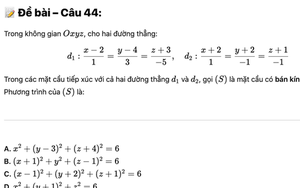 Câu hỏi Toán 3 giáo sư không giải nổi, ChatGPT ra đáp án trong 10 giây